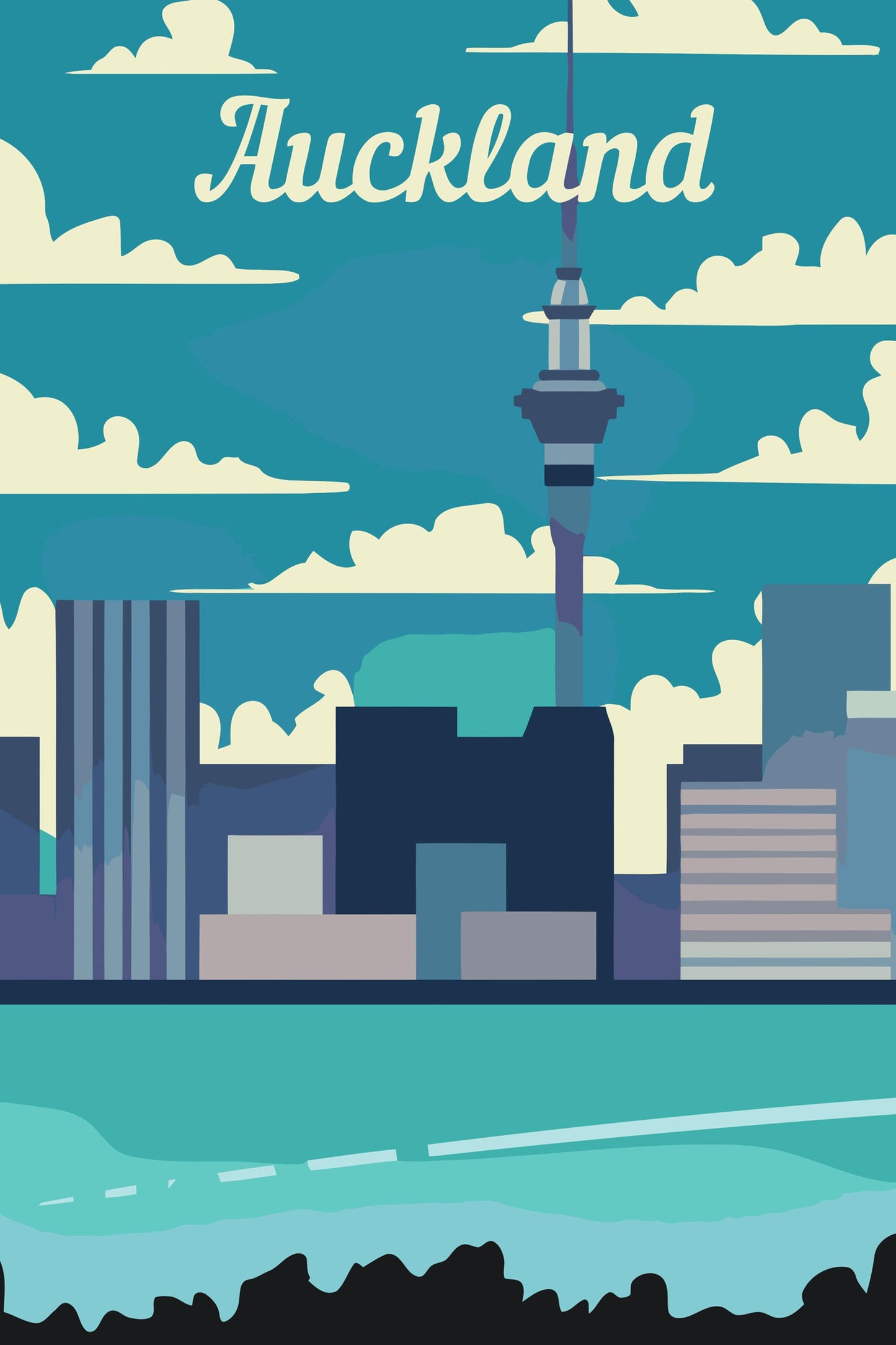 Paint by number - Auckland, New Zealand