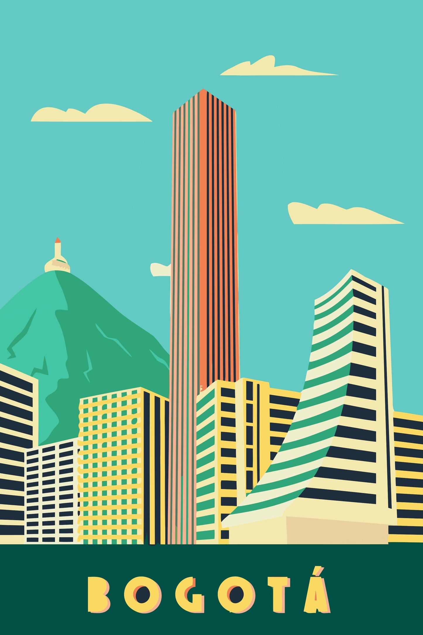Paint by number - Bogotá, Colombia