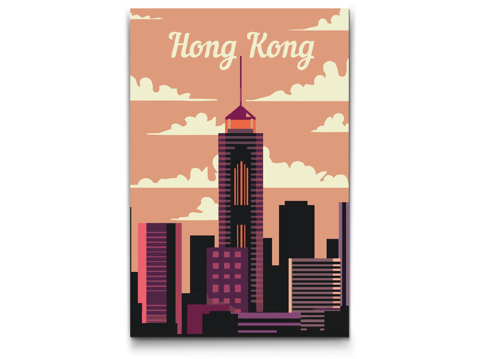Paint by number - Hongkong