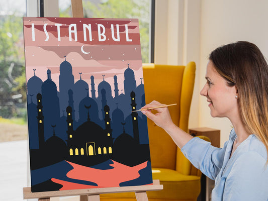 Paint by number - Istanbul, Tyrkiet