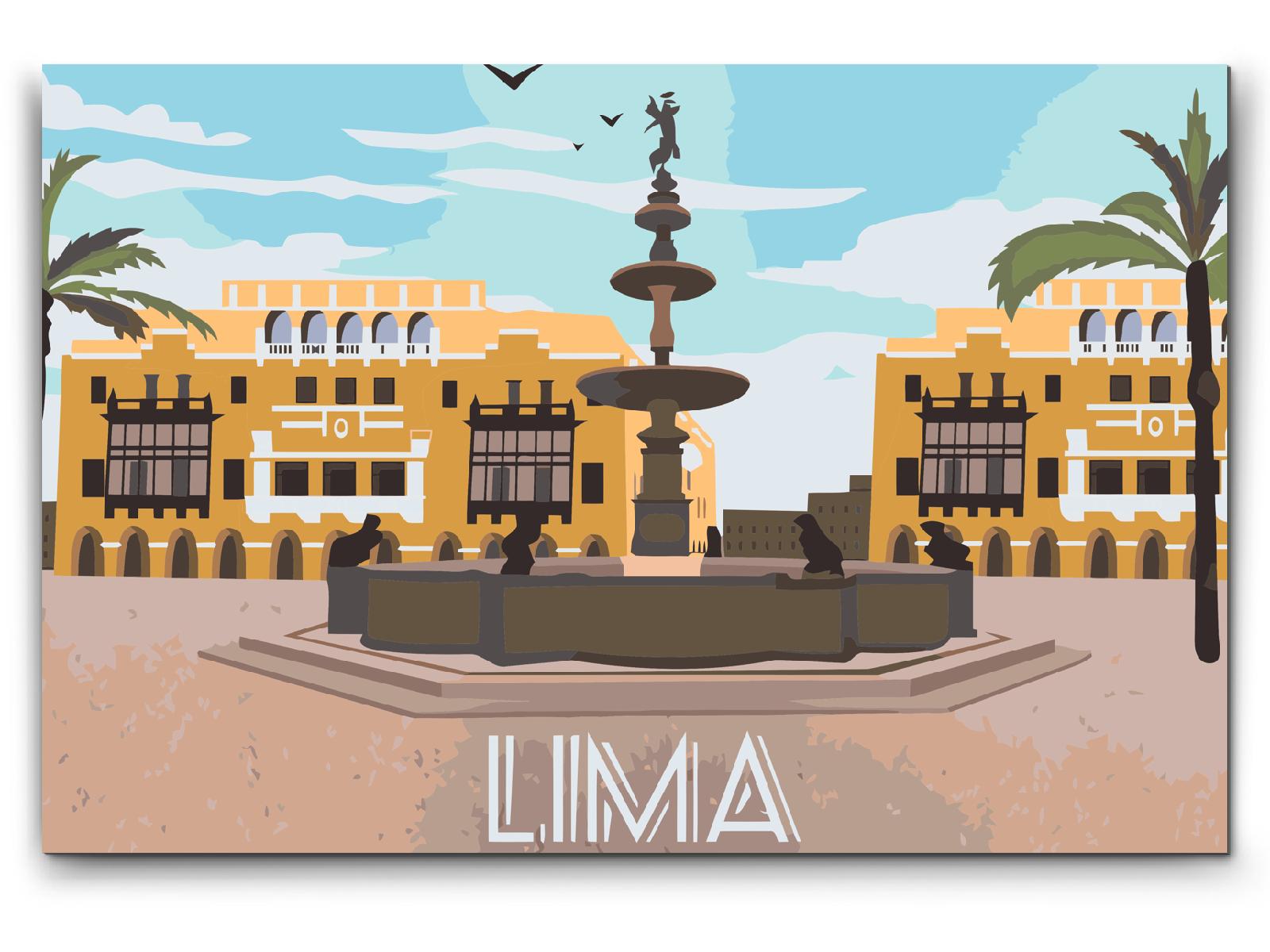 Paint by number - Lima, Peru