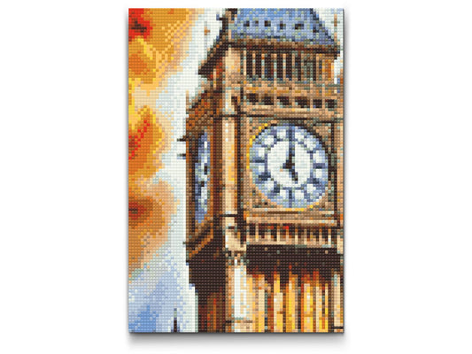Diamond Paint - Big Ben tæt på