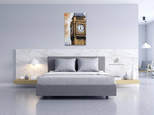Paint by number - Big Ben tæt på