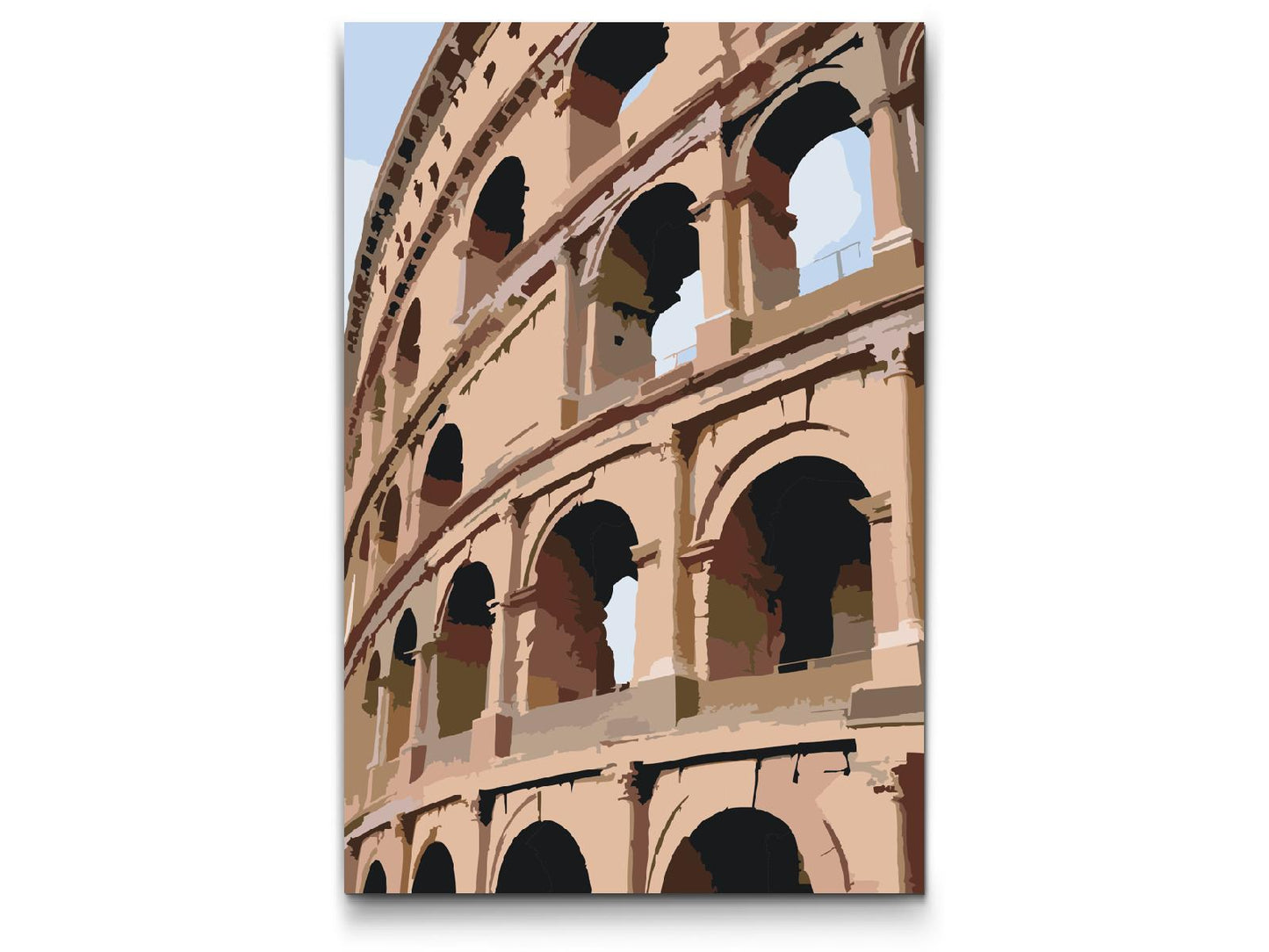 Paint by number - Colosseum tæt på