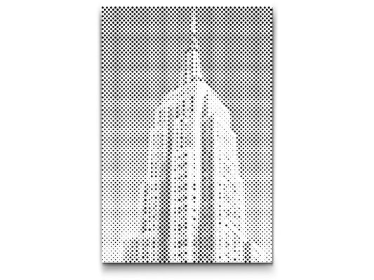 Dotting - Empire state-opbygning på tæt hold