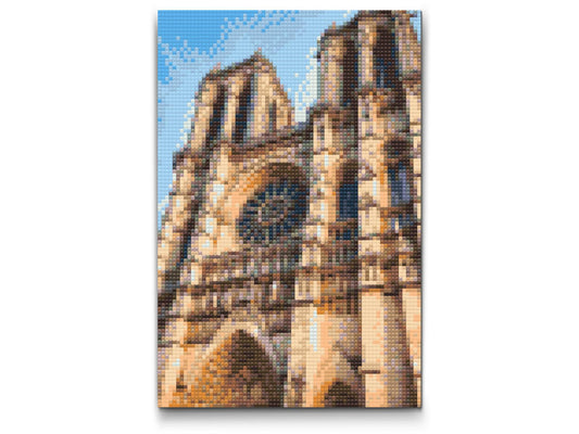 Diamond Paint - Notre Dame tæt på