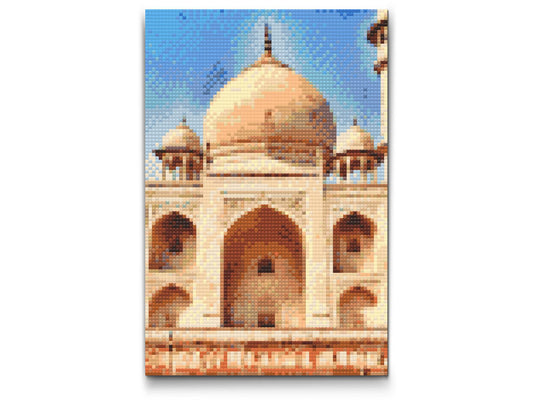 Diamond Paint - Taj Mahal tæt på