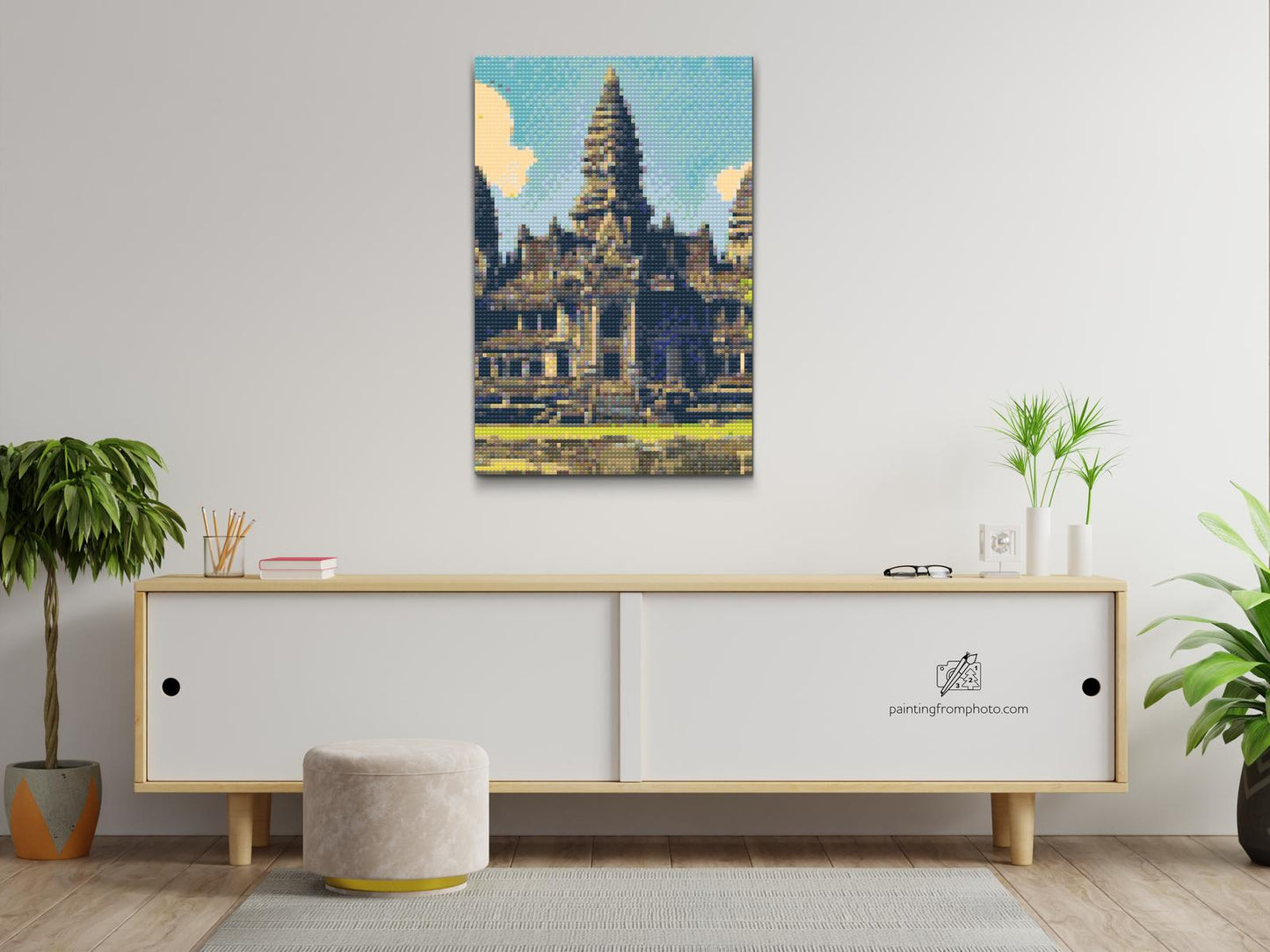Diamond Paint - Angkor Wat Tempel