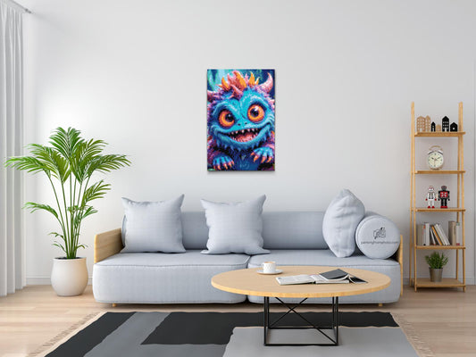 Diamond Paint - Sødt monster fra en fantastisk skov