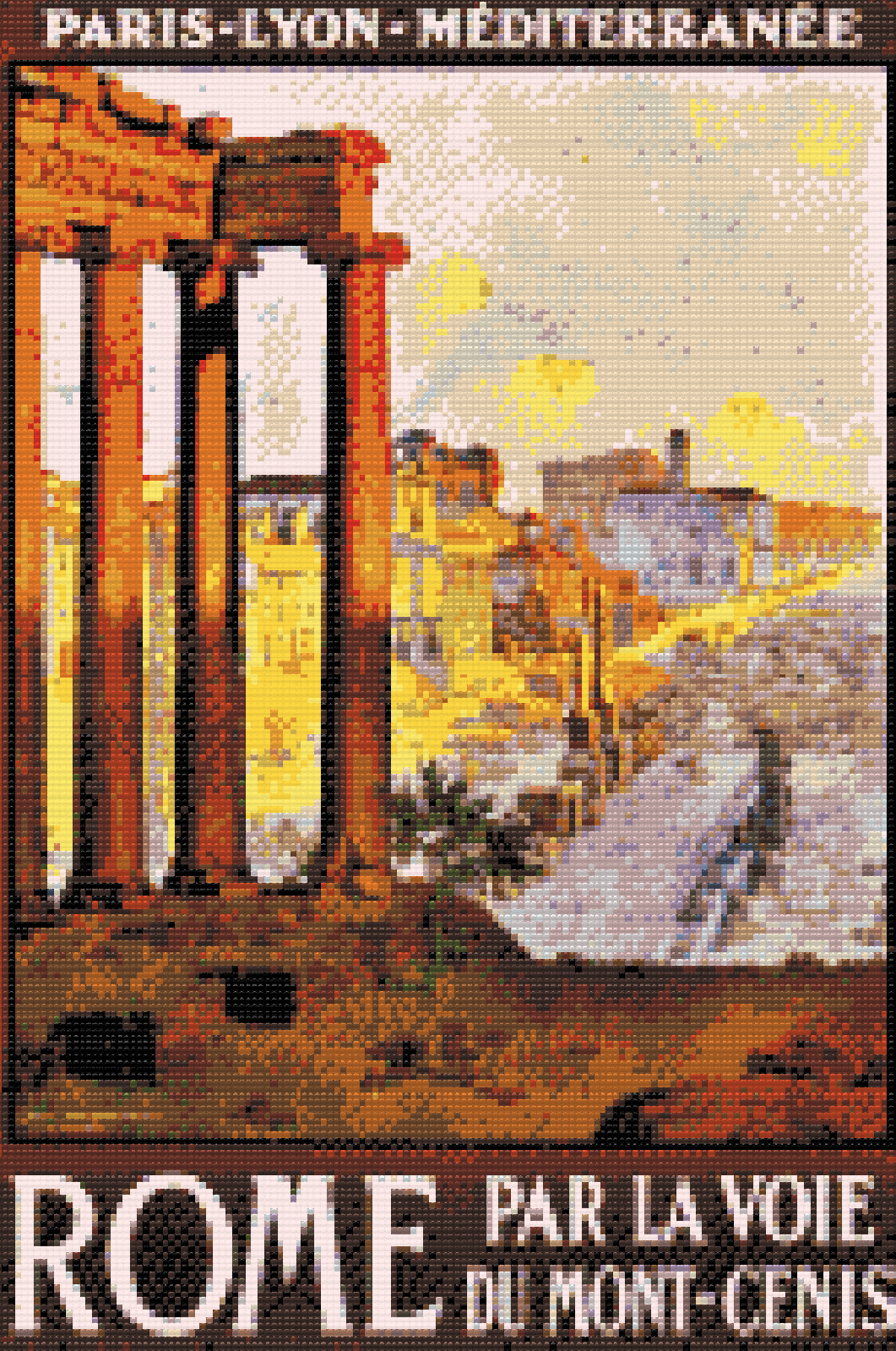 Diamond Paint - Vintage Rom