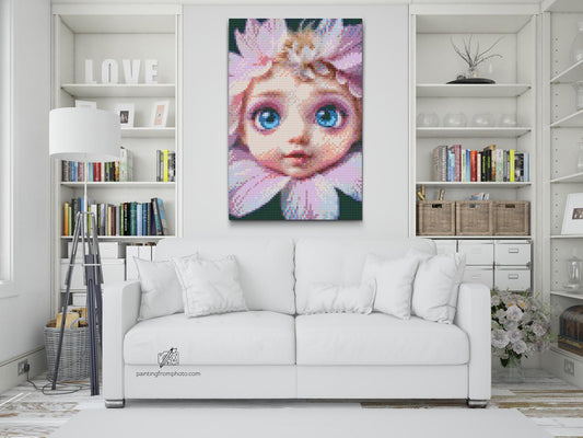 Diamond Paint - Blomsterbaby