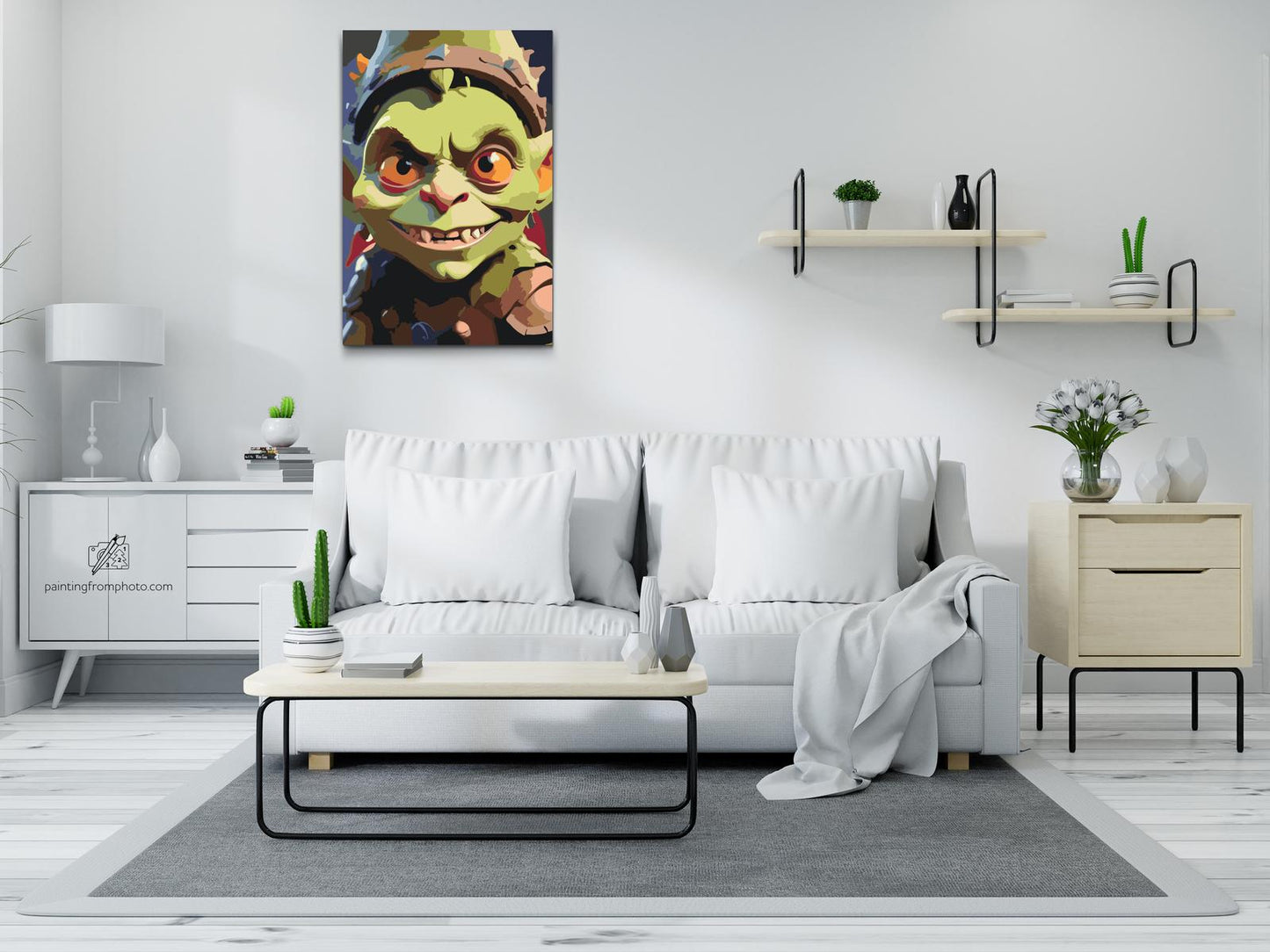 Paint by number - Den grønne goblin