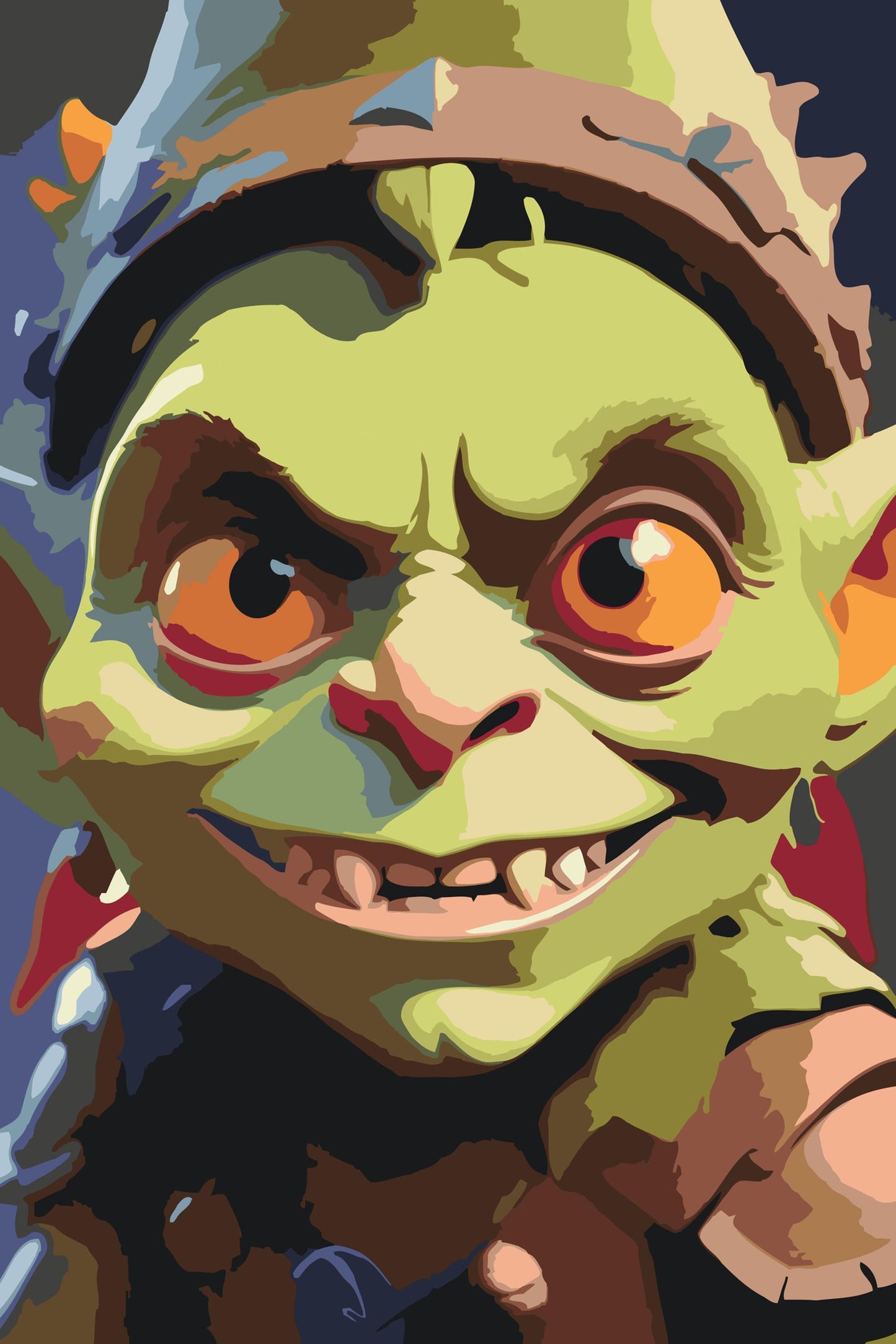 Paint by number - Den grønne goblin