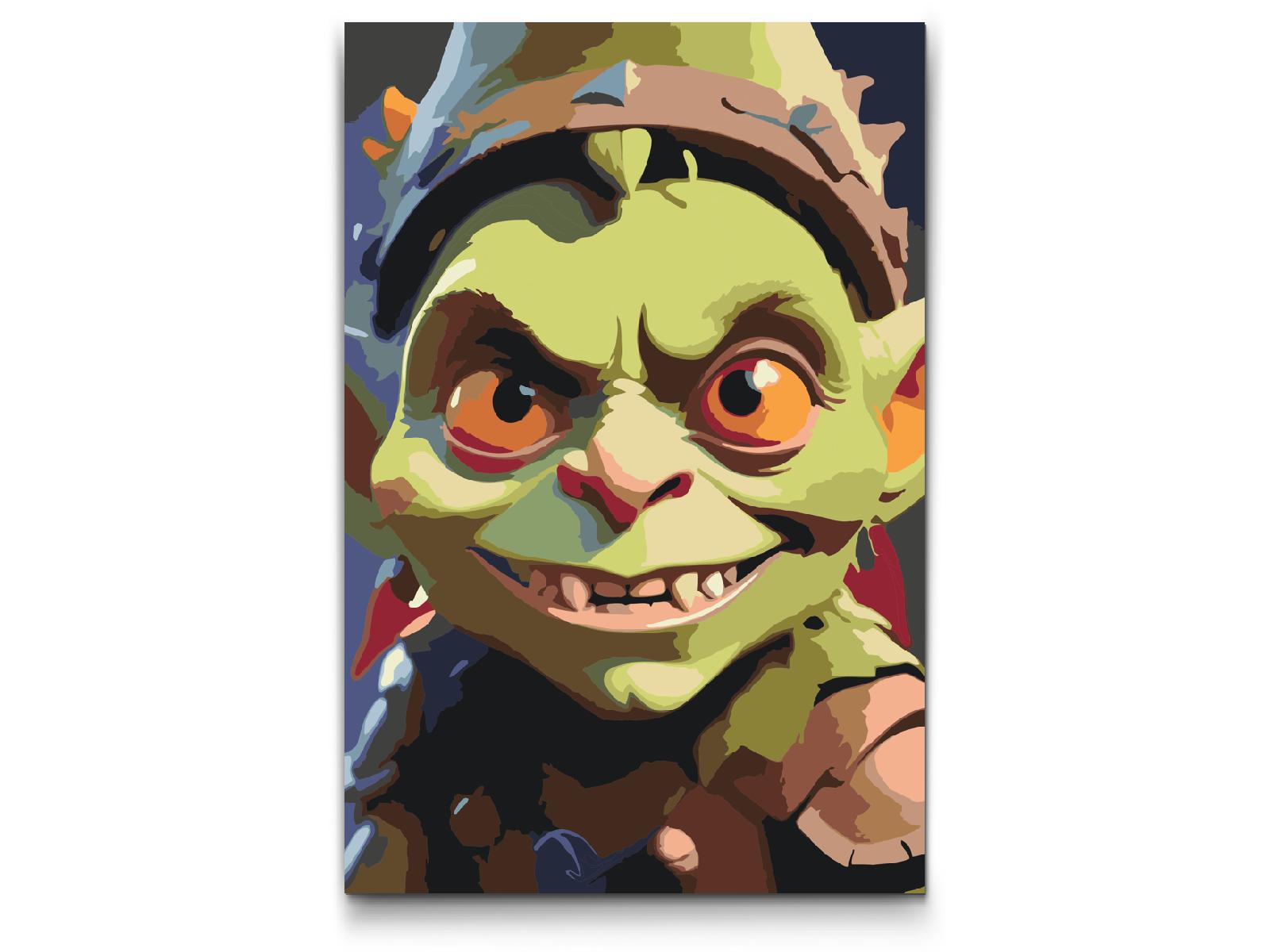 Paint by number - Den grønne goblin