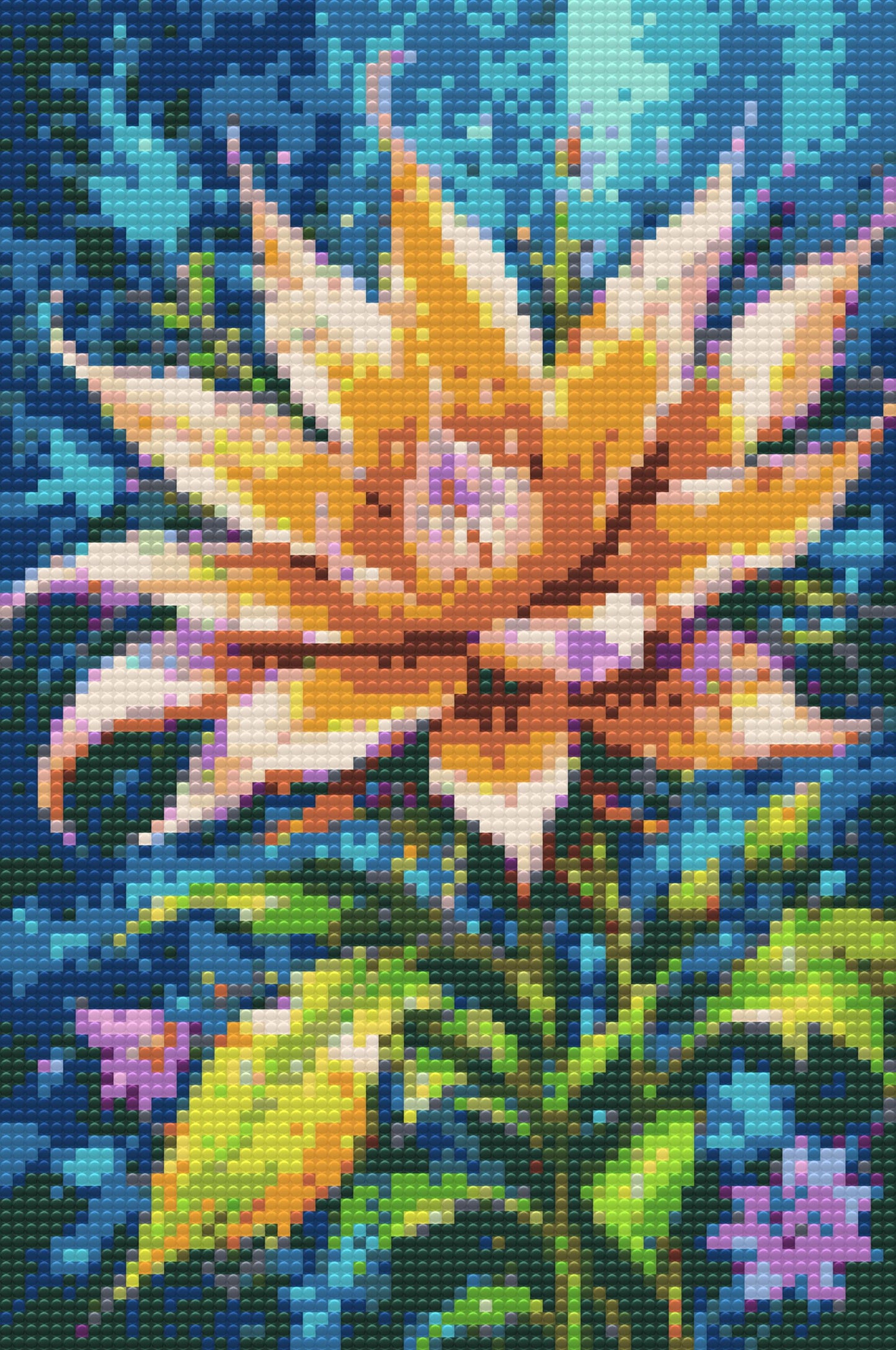 Diamond Paint - Magisk blomst
