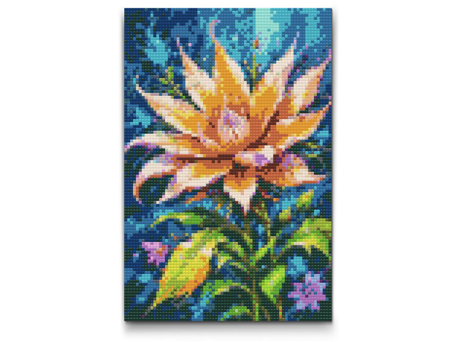 Diamond Paint - Magisk blomst