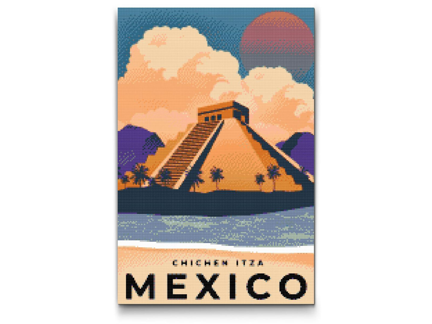 Diamond Paint - Chichén Itzá, Mexico