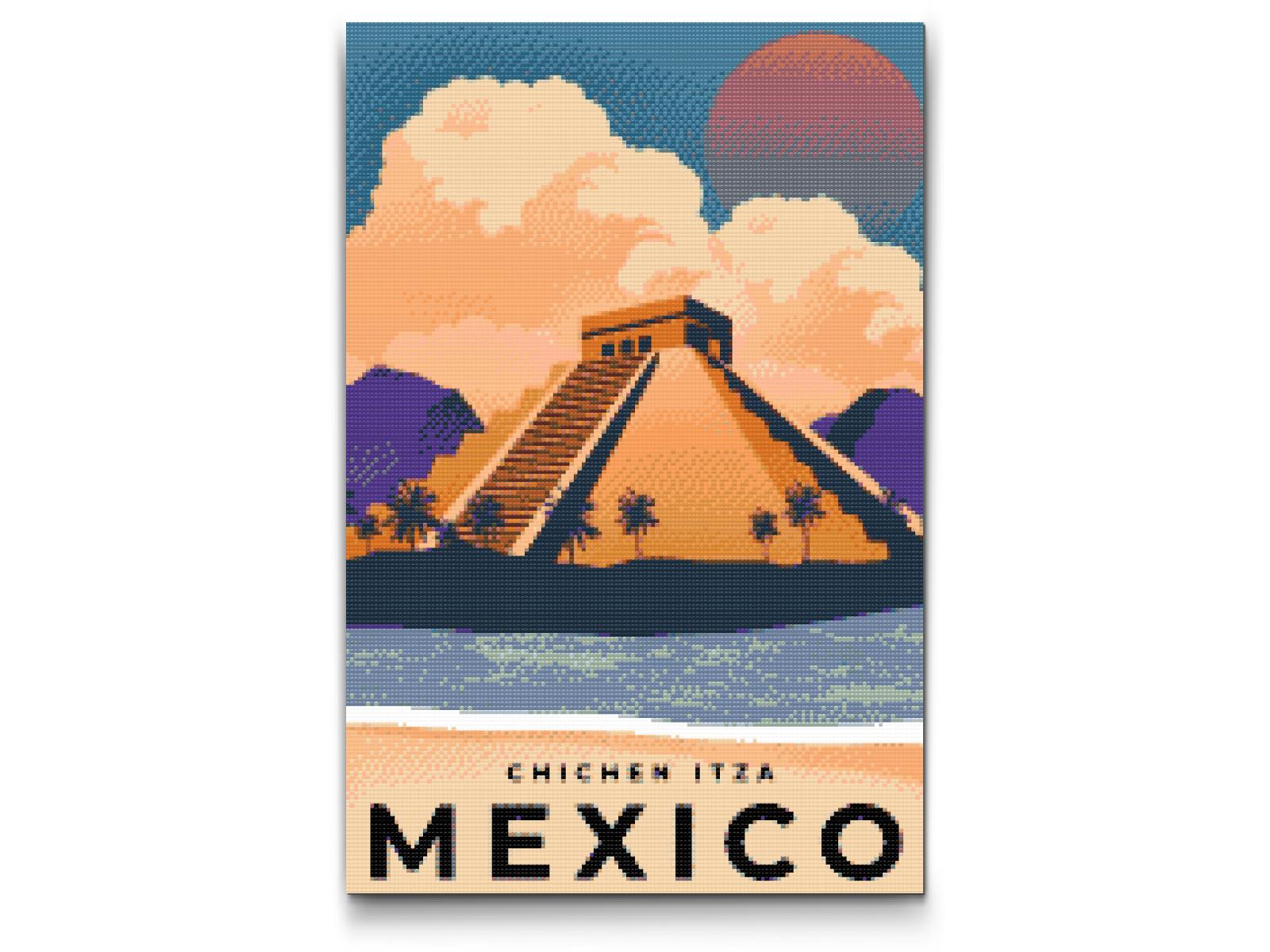 Diamond Paint - Chichén Itzá, Mexico
