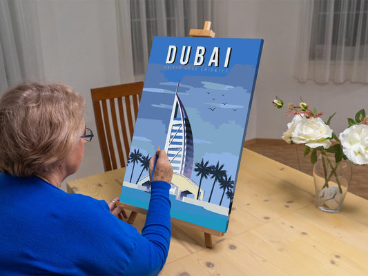 Paint by number - Dubai, De Forenede Arabiske Emirater