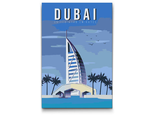 Paint by number - Dubai, De Forenede Arabiske Emirater