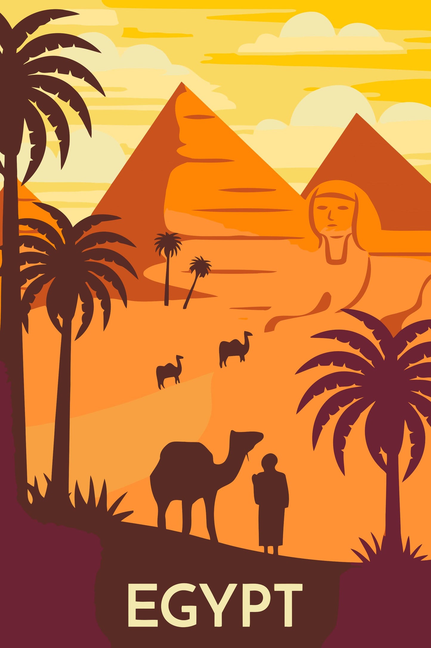 Paint by number - Egypten
