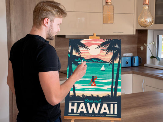 Diamond Paint - Hawaii, USA