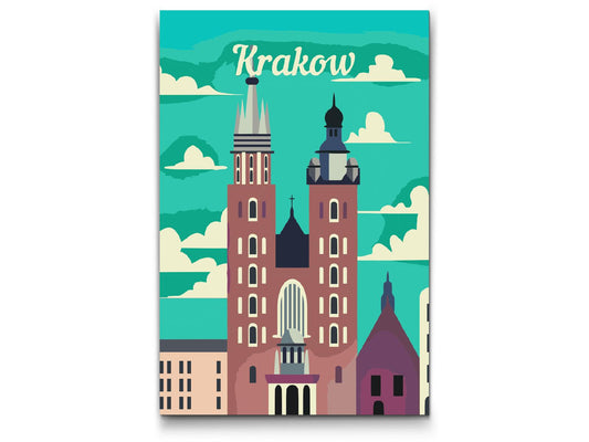 Paint by number - Krakow, Polen