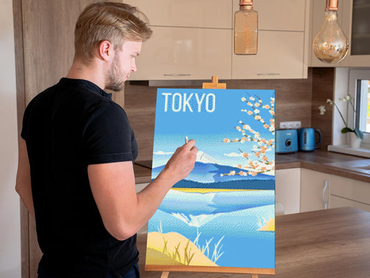 Diamond Paint - Tokyo, Japan