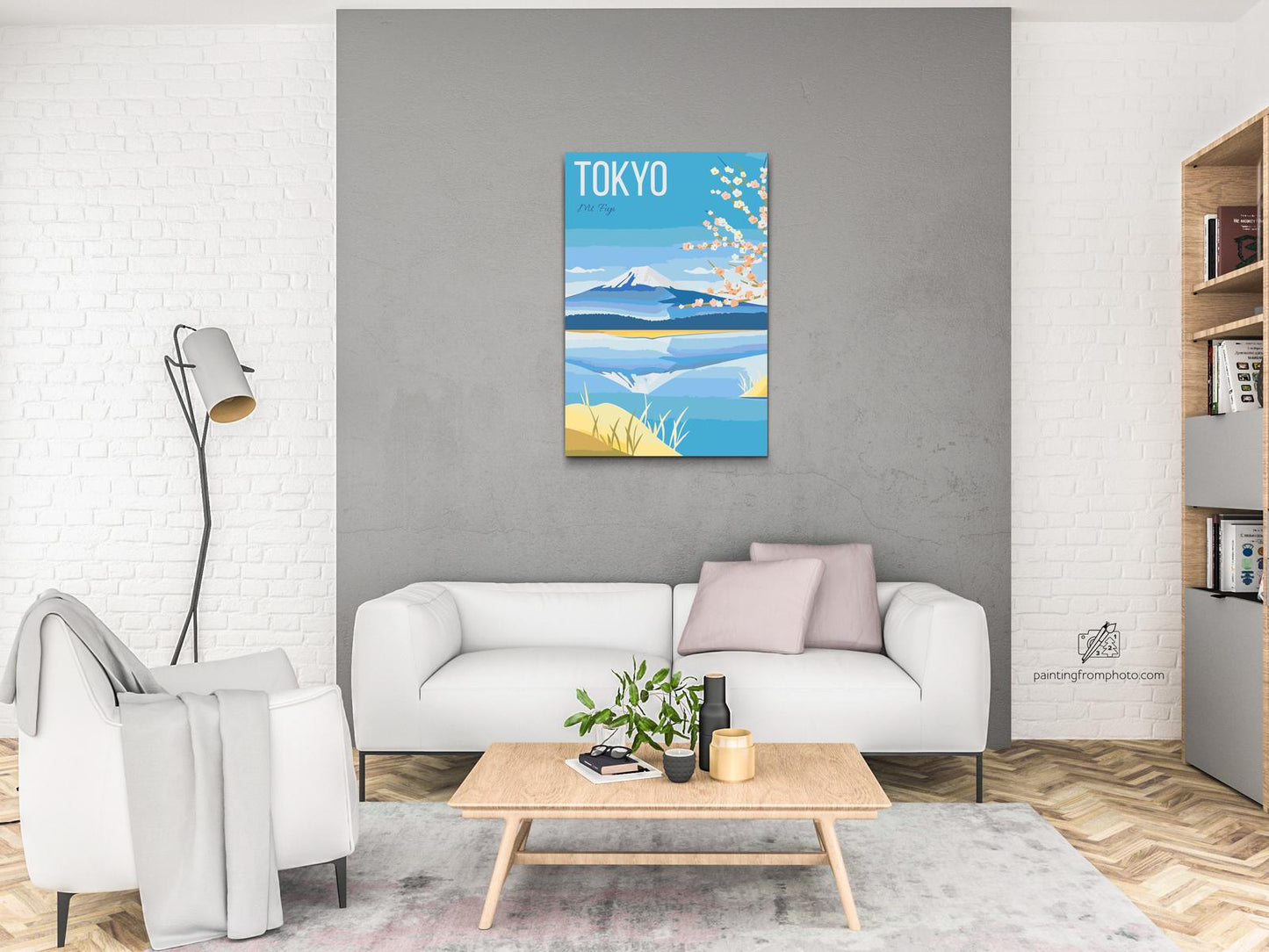 Paint by number - Tokyo, Japan