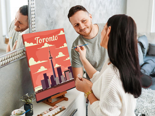 Paint by number - Toronto, Canada