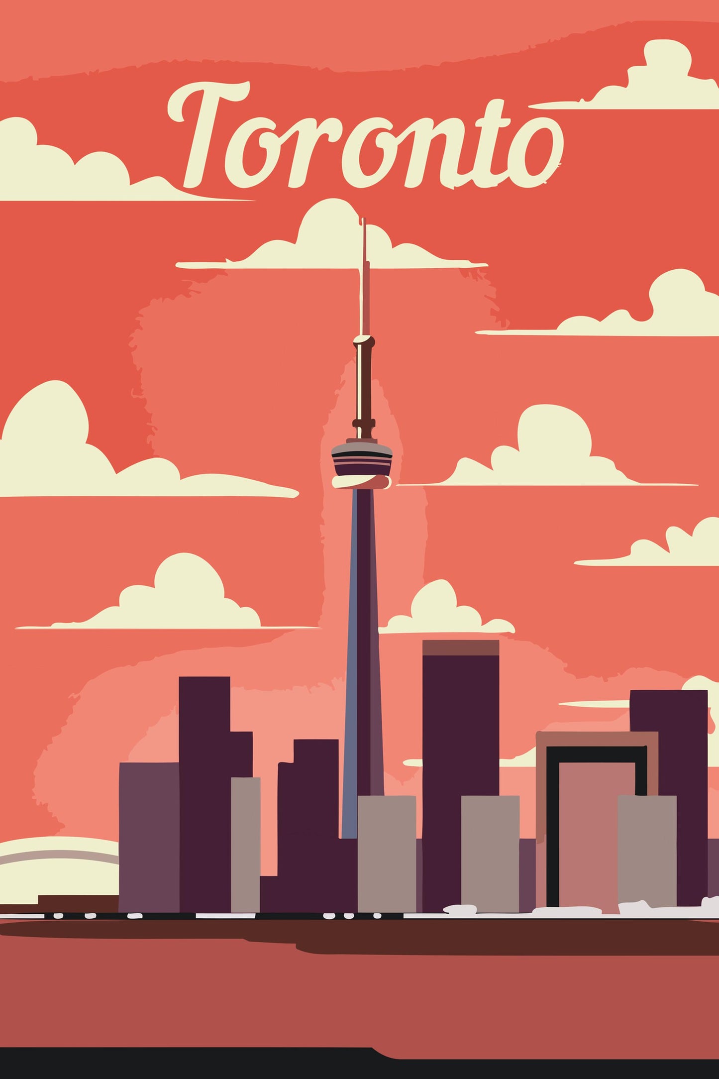 Paint by number - Toronto, Canada