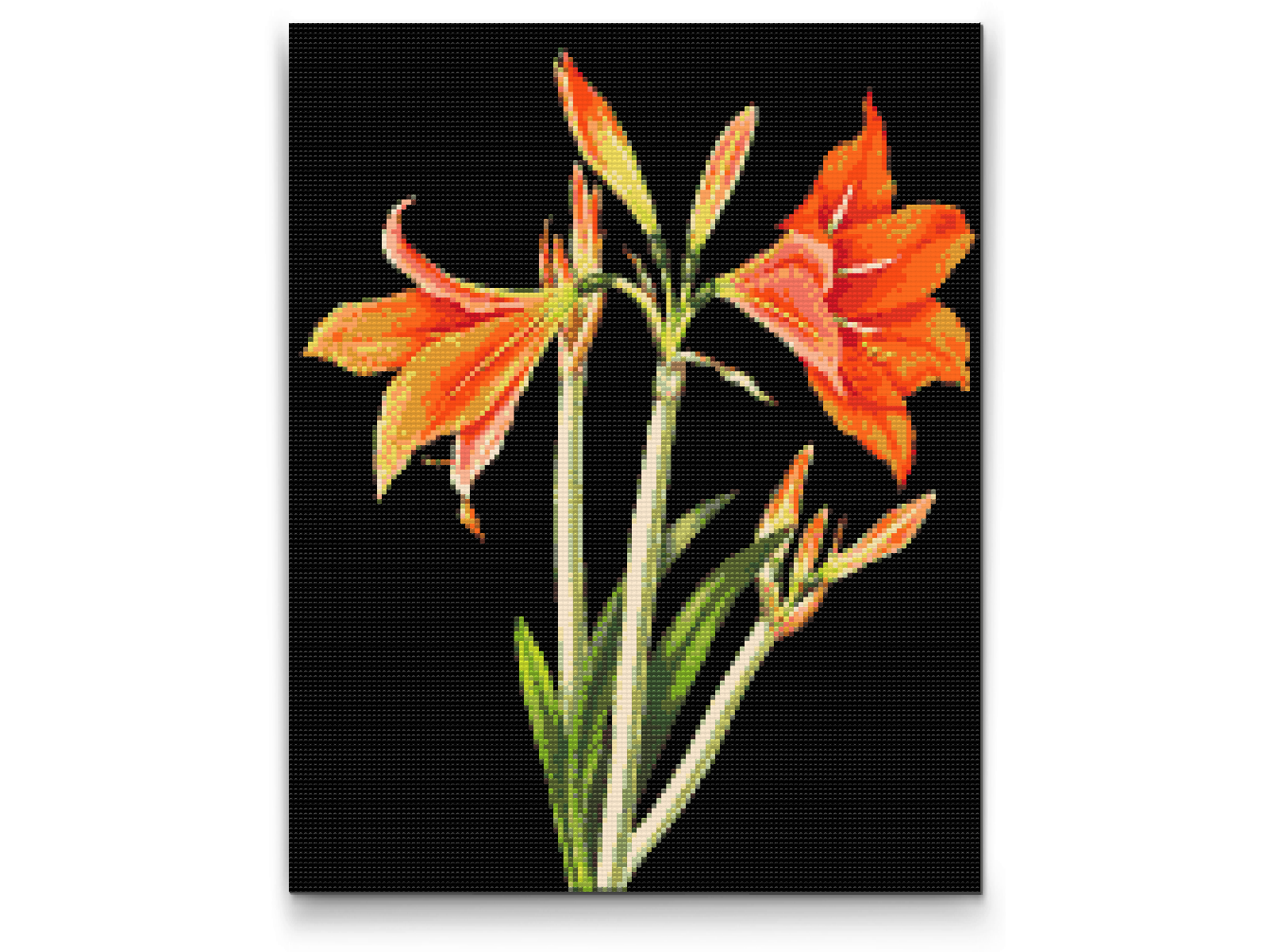 Diamond Paint - Vintage Liljer