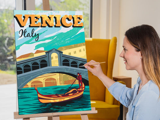 Paint by number - Venedig, Italien