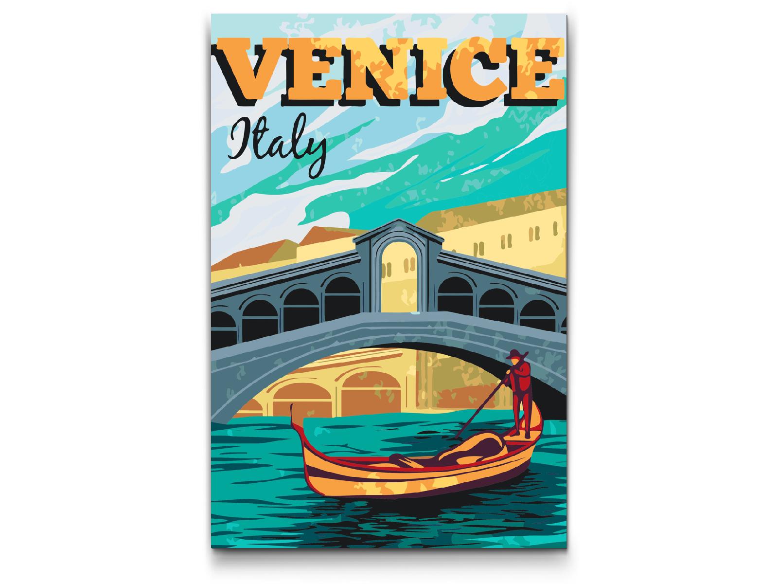 Paint by number - Venedig, Italien