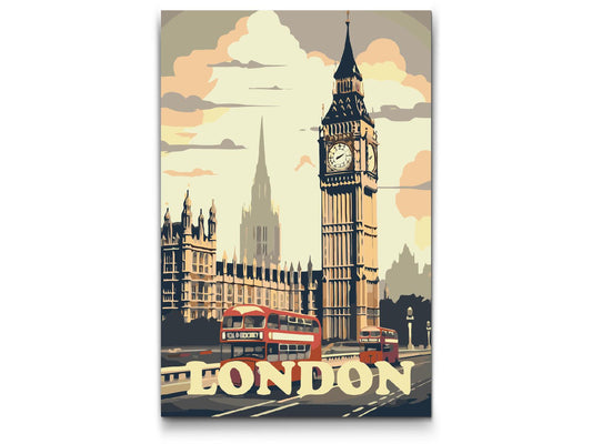Paint by number - London, Storbritannien