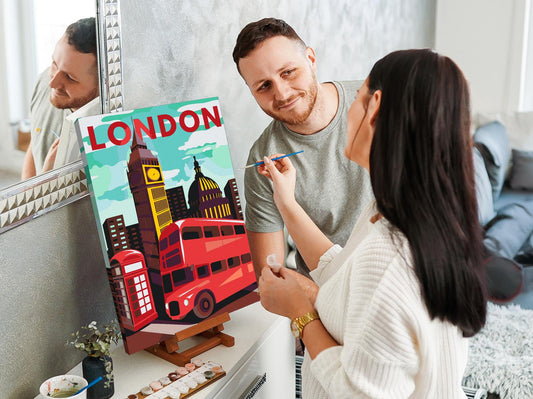 Paint by number - London, Storbritannien 2