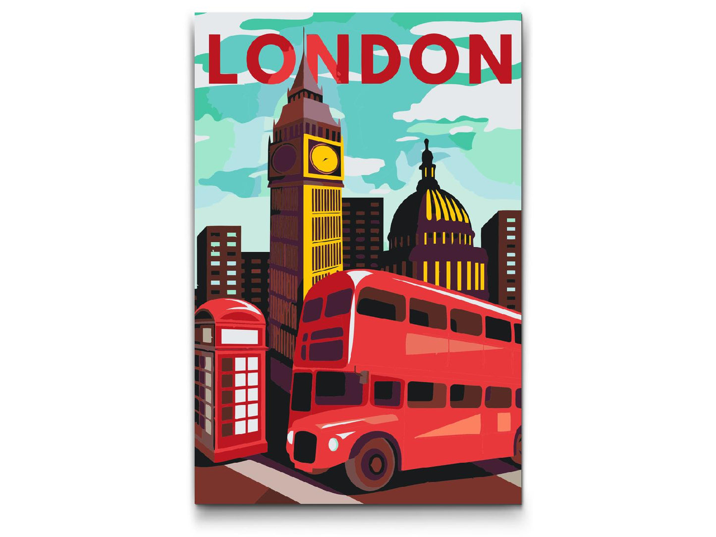 Paint by number - London, Storbritannien 2