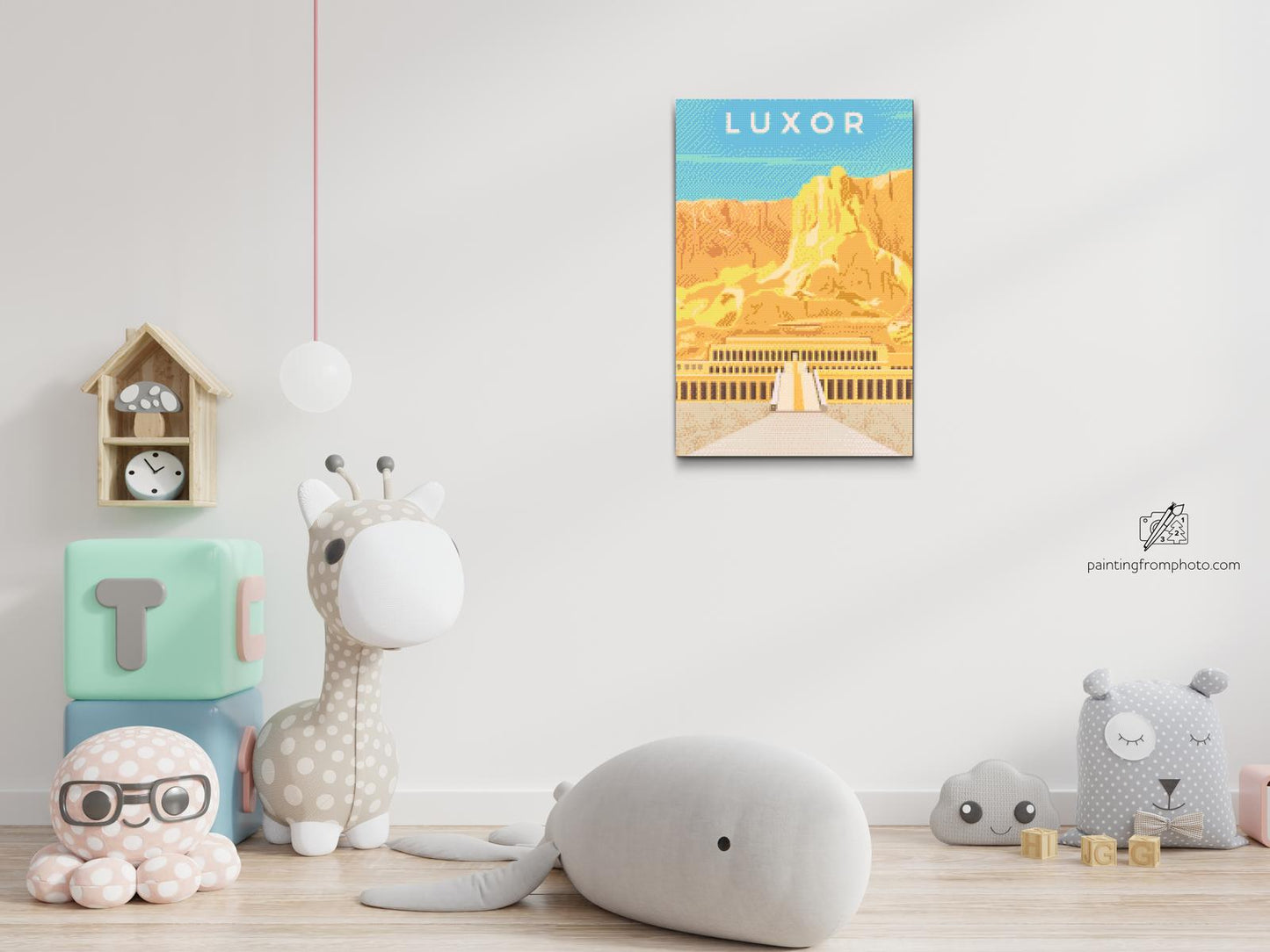 Diamond Paint - Luxor, Egypten