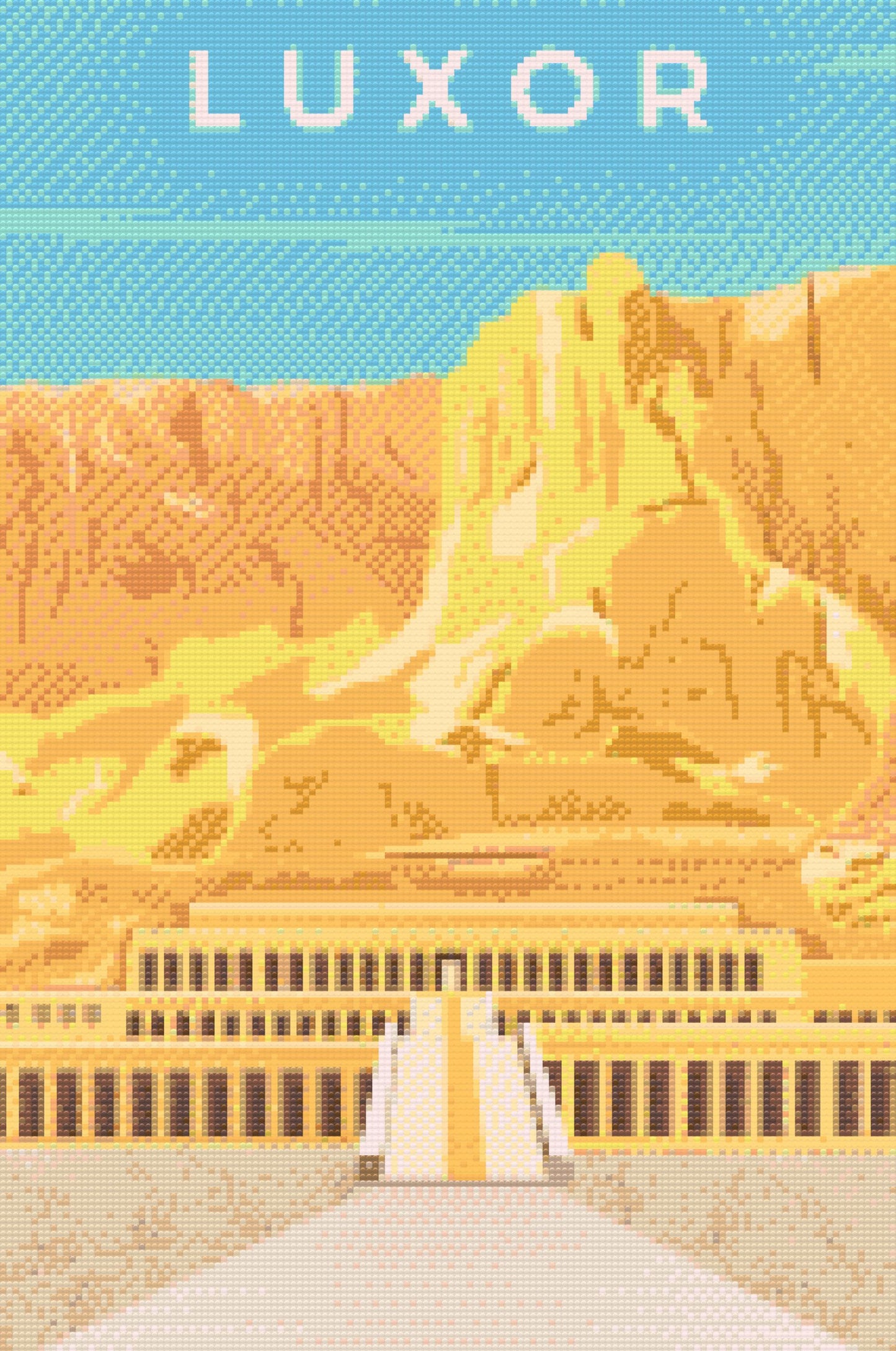 Diamond Paint - Luxor, Egypten