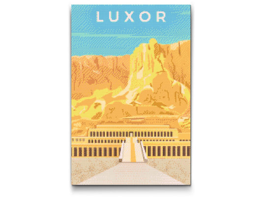 Diamond Paint - Luxor, Egypten
