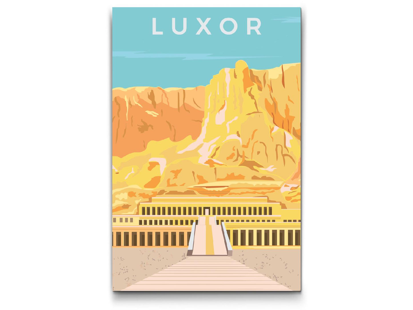 Paint by number - Luxor, Egypten