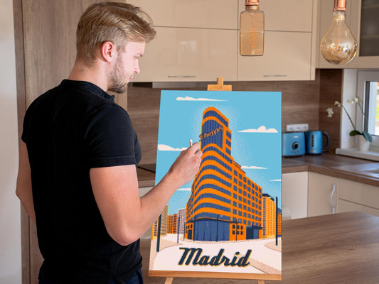 Diamond Paint - Madrid, Spanien