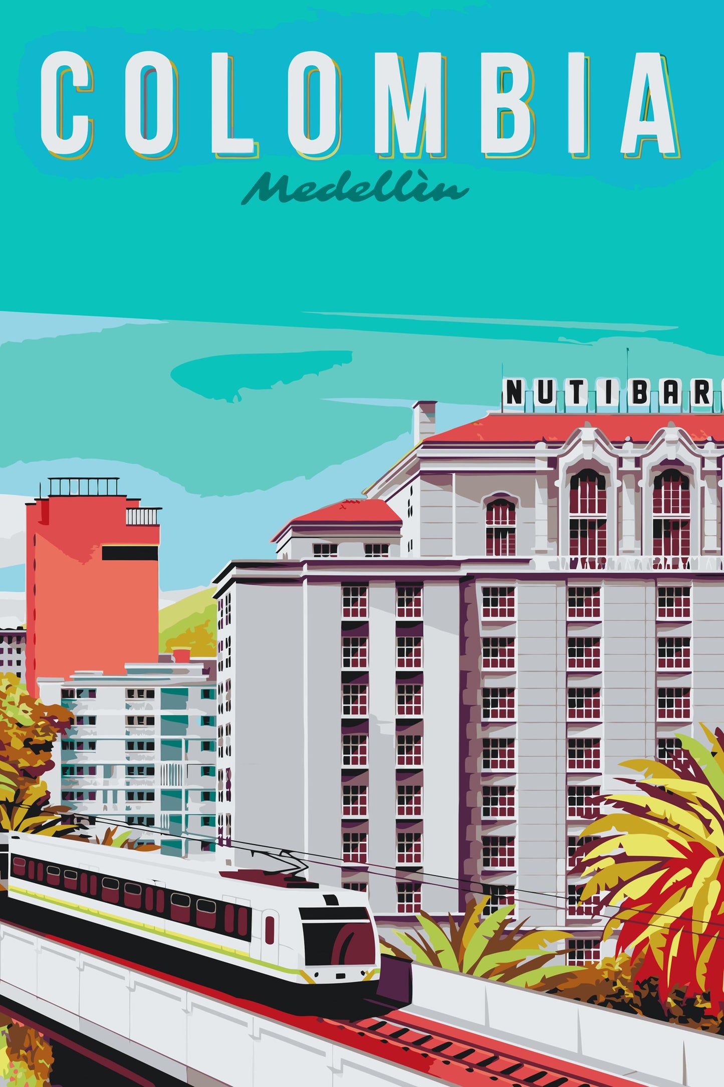 Paint by number - Medellín, Colombia