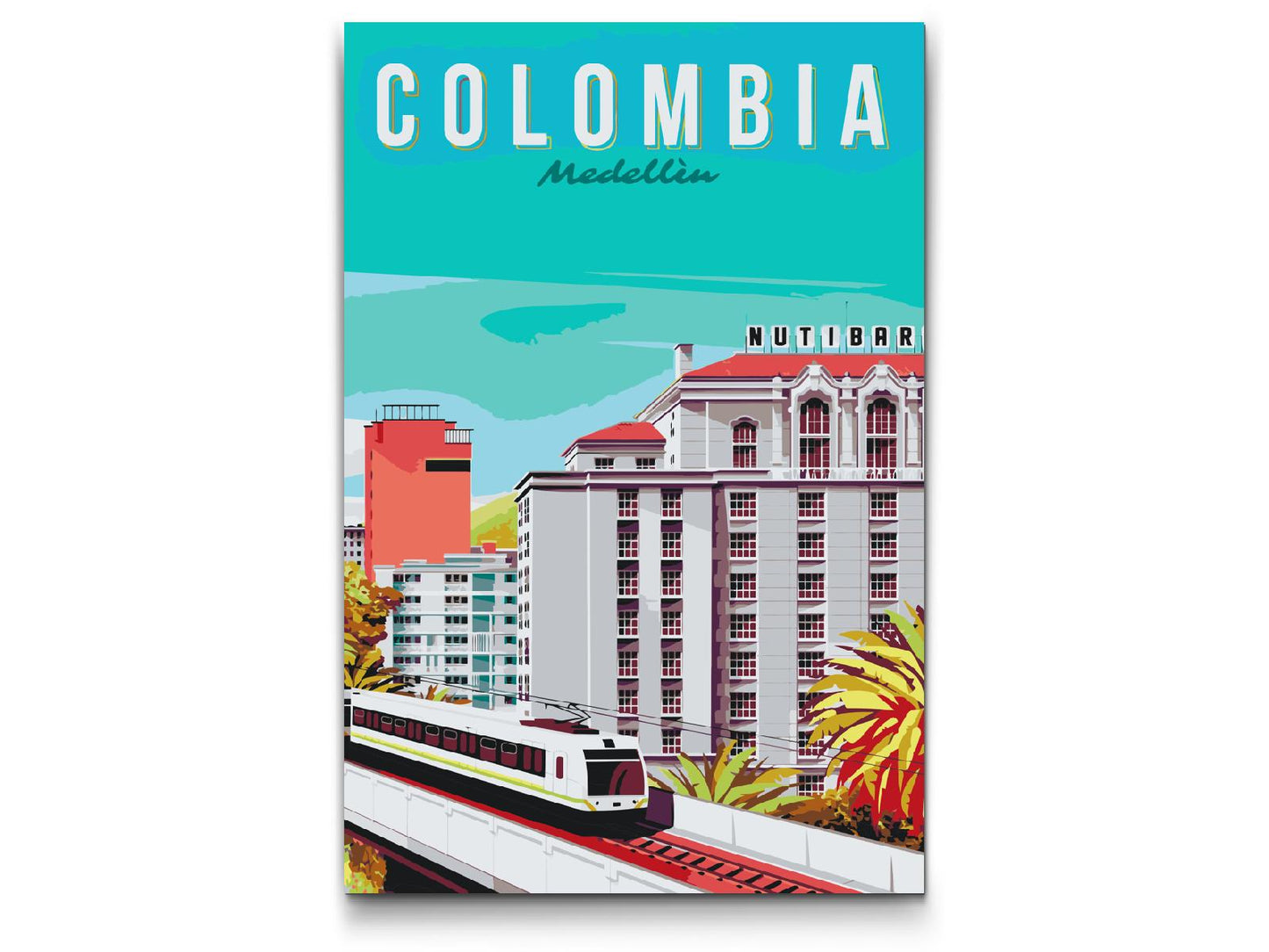 Paint by number - Medellín, Colombia