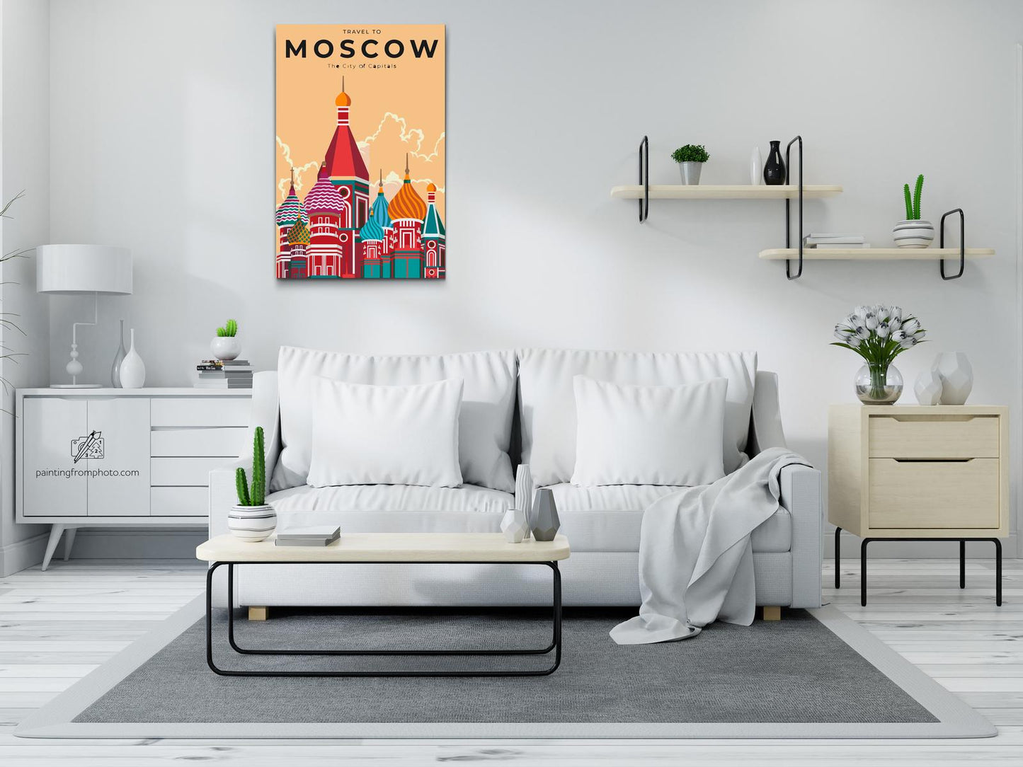 Paint by number - Moskva, Rusland
