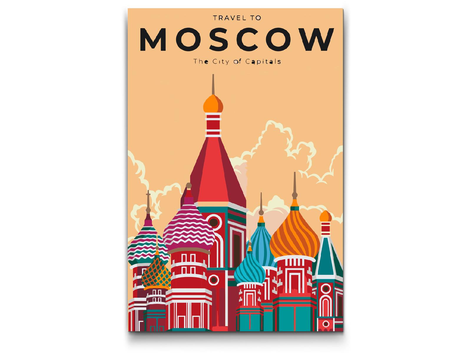 Paint by number - Moskva, Rusland
