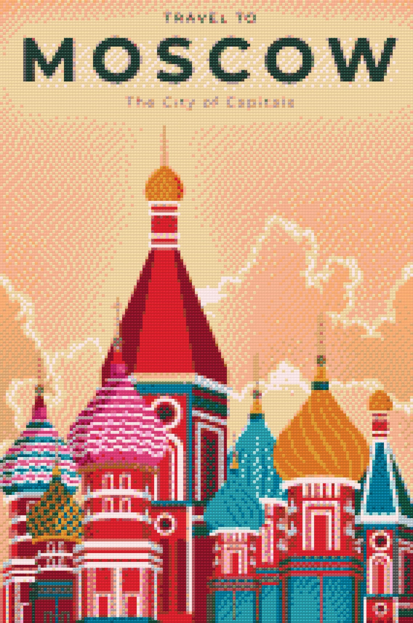 Diamond Paint - Moskva, Rusland