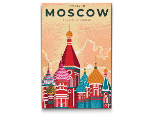 Diamond Paint - Moskva, Rusland