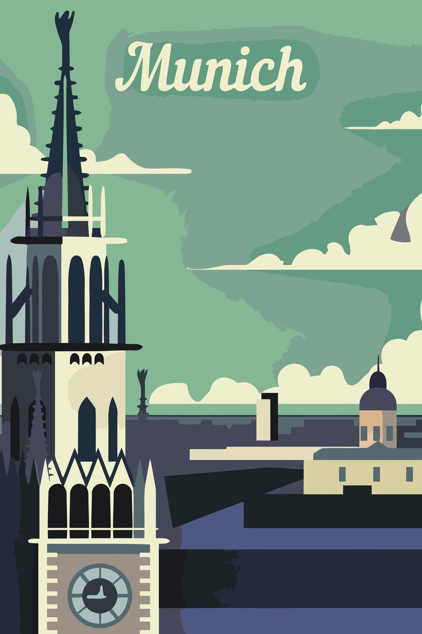 Paint by number - München, Tyskland