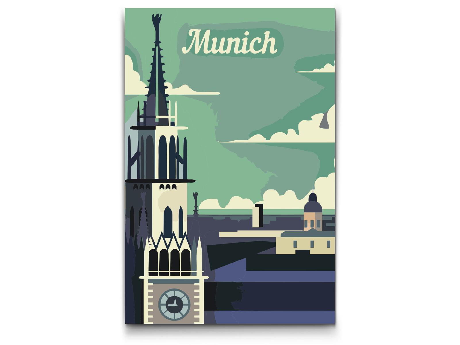 Paint by number - München, Tyskland